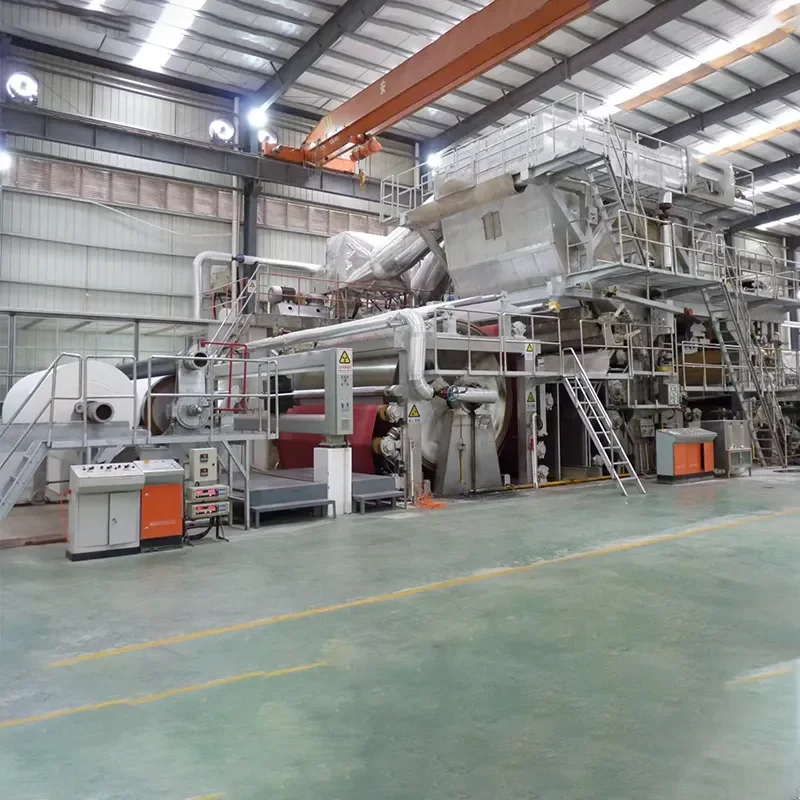 Manufacturing Plant 1575 Model Tissue Toilet Paper Making Hine Cost