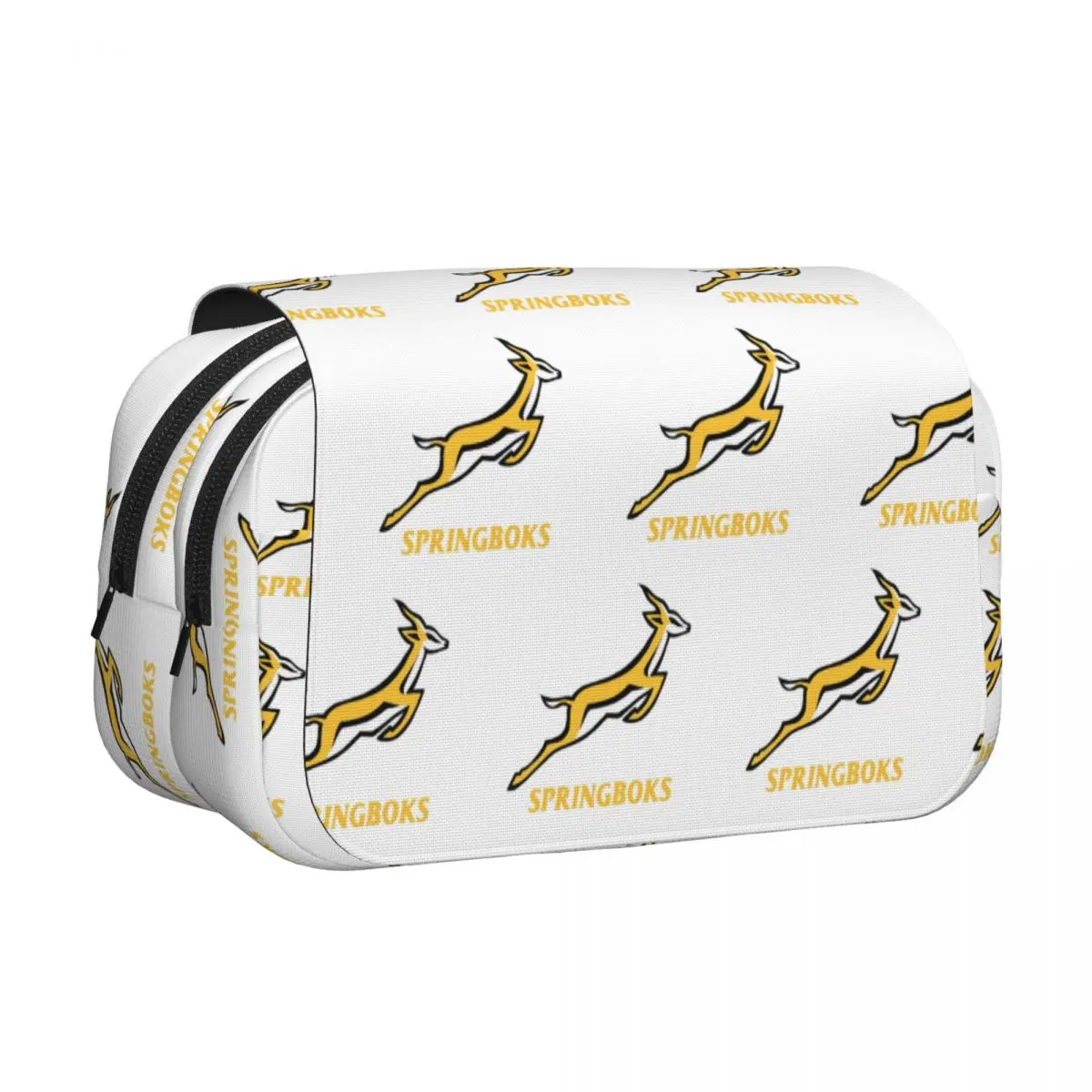Springbok Pencil Case Pencil Pouch Hard Shell Leather Big Capacity Pen Box Pencil Bag for Students Gifts