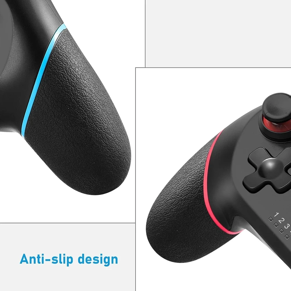 Mando inalámbrico Compatible con Nintendo Switch/NS Lite/NS Oled Console Controle para Android PC Joystick con 6 ejes