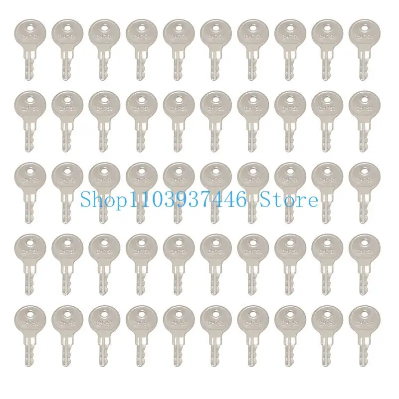 50PCS Keys CH751 20-0101 Compatible with Cargo Van Tool Box Pickup Shell Side Box Camper RV Door Pop-up Boat Display view 2