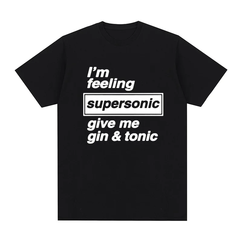 Oasi Band Logo Vintage T-shirt Feeling Give Me Rock Liam Gal