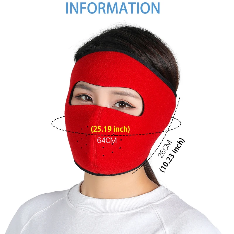 Winter Windproof Mask For Man And Women MTB Thickened Warm Breathable Motorcycle Cycling Face Mask Bike Riding Sportmask mask