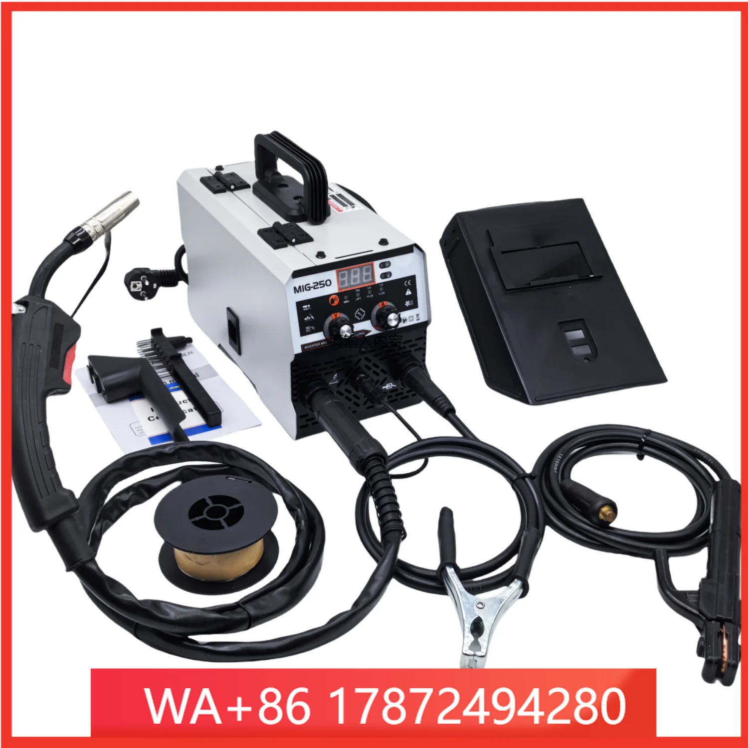 MIG-250 Gasless Mig Welding Machine Mig TIG Mma 3-in-1 Arc Welders