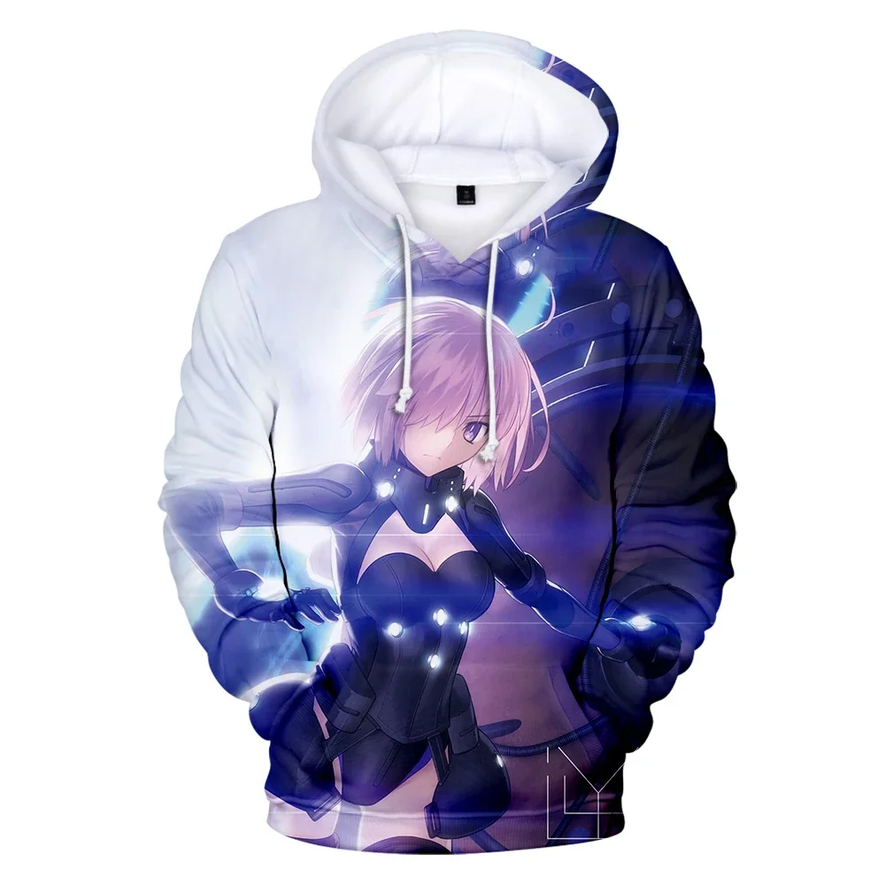 2024 Harajuku Fate Grand Order 3D Print Hoodies Sweatshirts Boys/Girls Casual Sweatshirt Adult/Child Fate Grand Order Pullovers