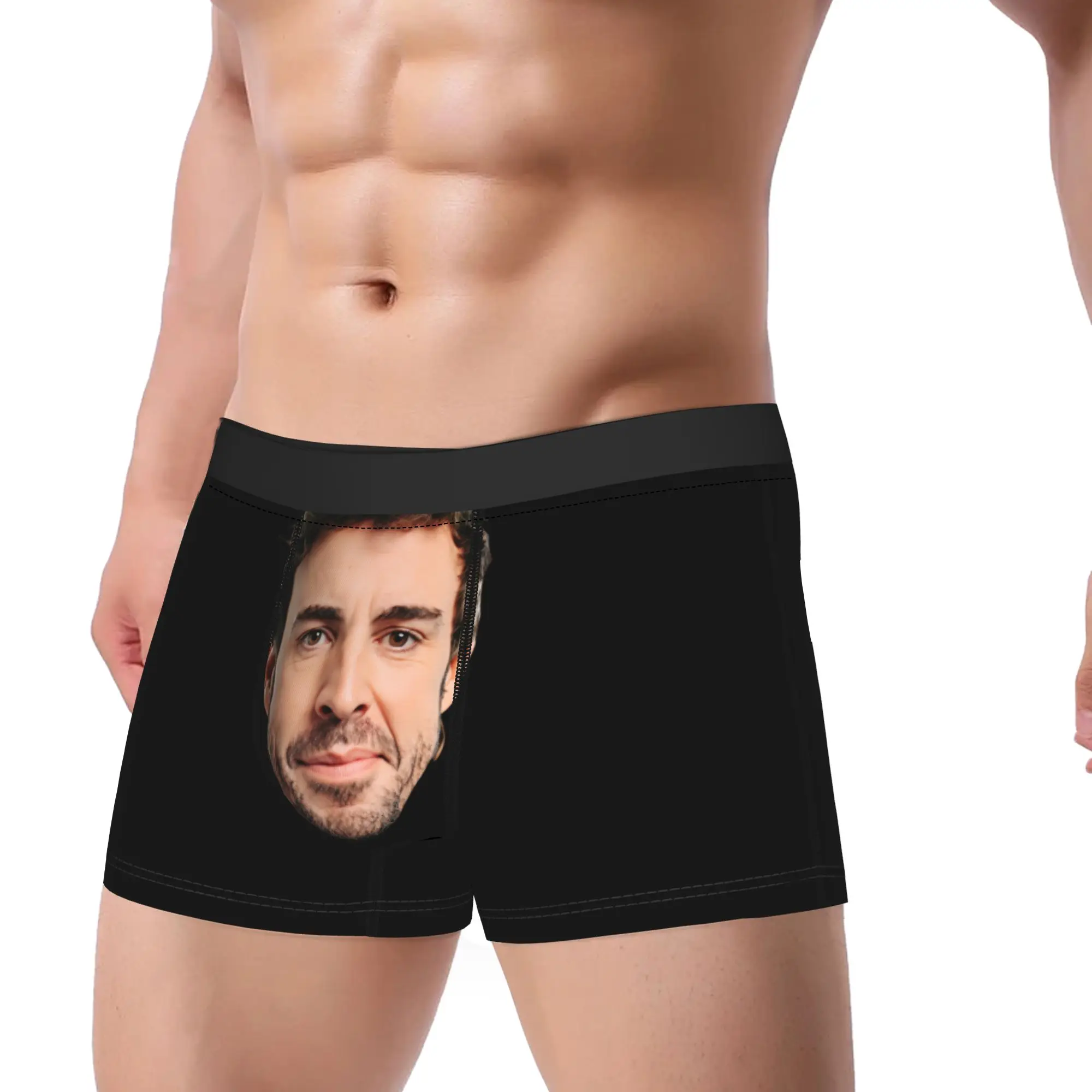 I Love My Fernandos Alonsos Underwear  Men Shorts Briefs Breathable Trunk Trenky Custom Oversize Underpants