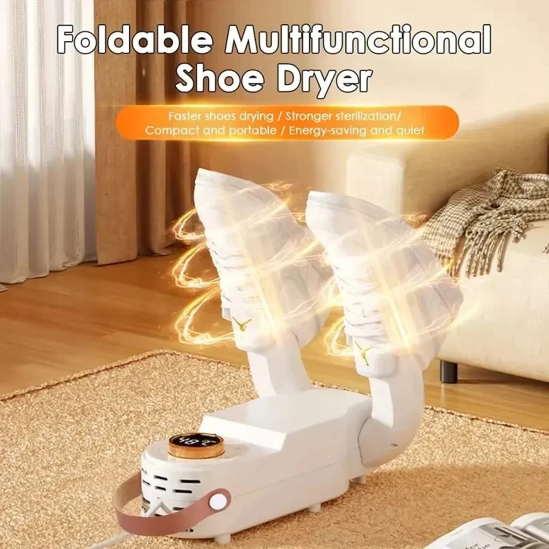 

Intelligent Timer Shoe Dryer Adjustable Dryer Quick Drying Deodorizing Sterilizing Shoe Dryer Household Shoe Warmer Heater new