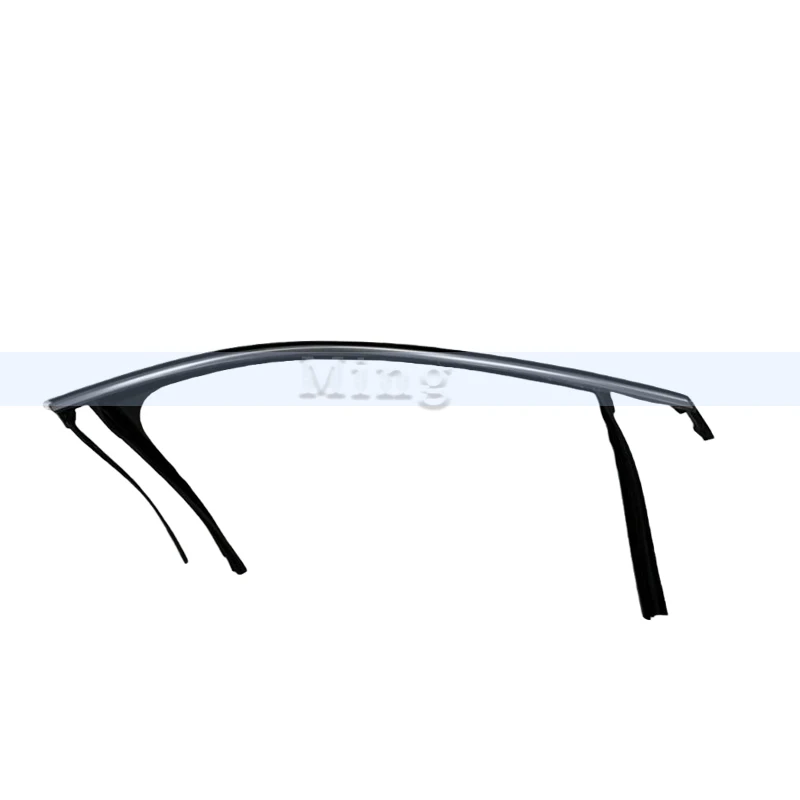 Door Glass Lifter Guide Groove Mud Trough For BYD ATTO 3  Car Window Upper Rubber Sealing Strip 