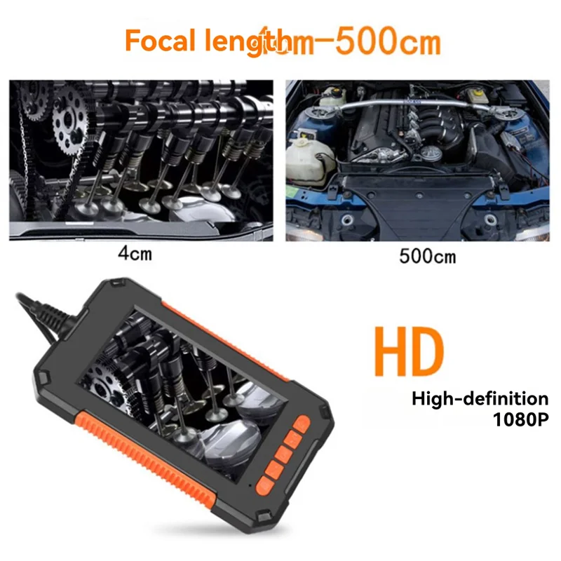 

A76X-2M High Definition Industrial Endoscope Portable Home Endoscope With Screen With Screen For Car And Mobile Phone