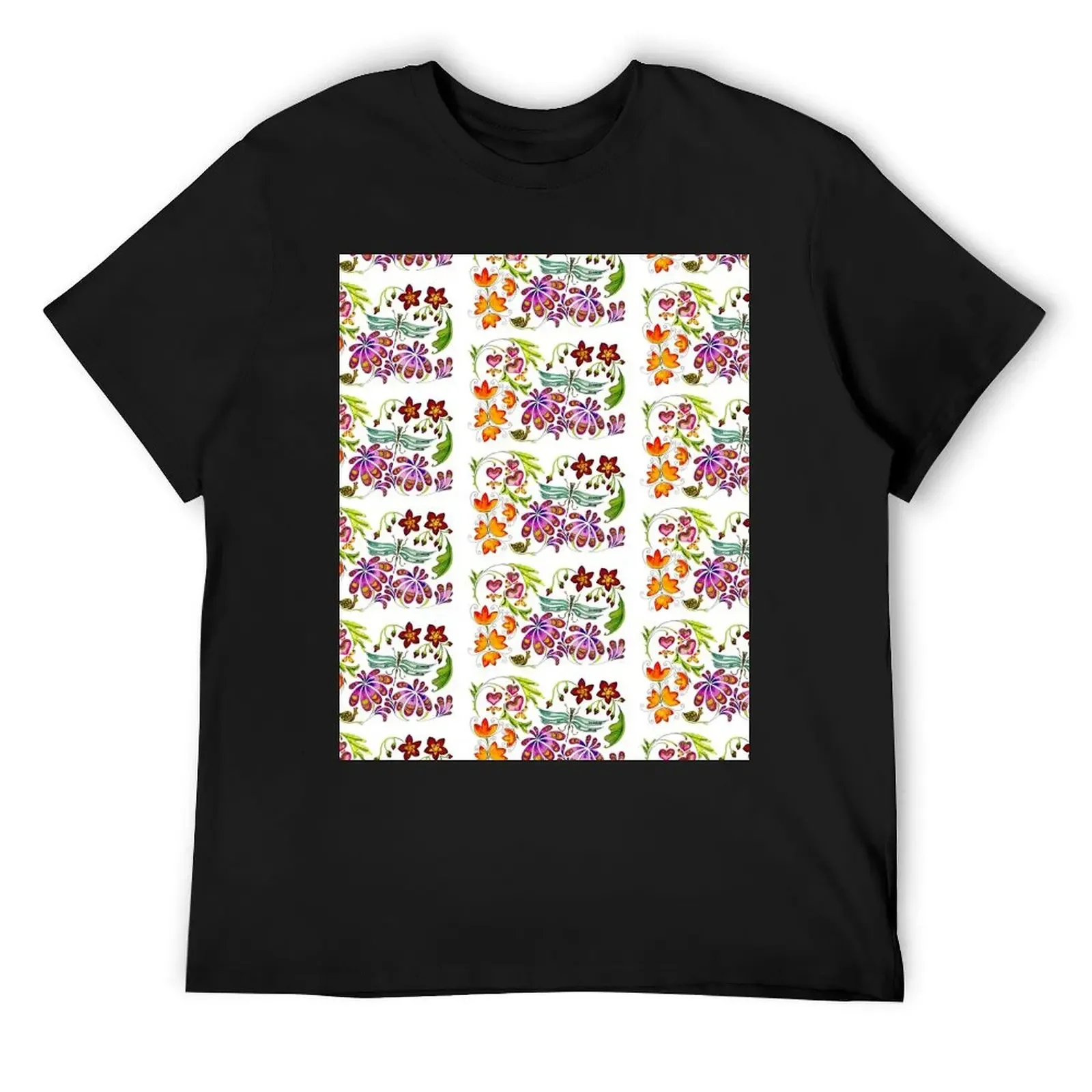 In The Garden T-Shirt anime t shirts new edition mens graphic t-shirts anime