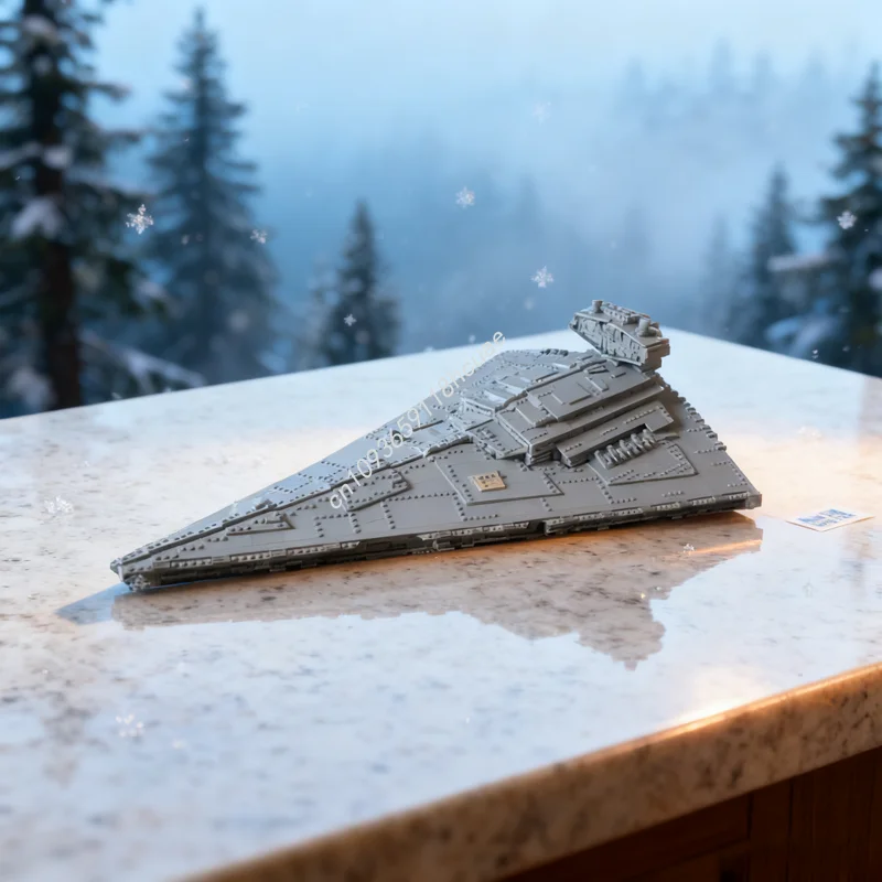 

5683 шт. MOC Imperial II Class Destroyer модель строительные блоки рождественские подарки архитектура сборка DIY игрушки кирпич на день рождения