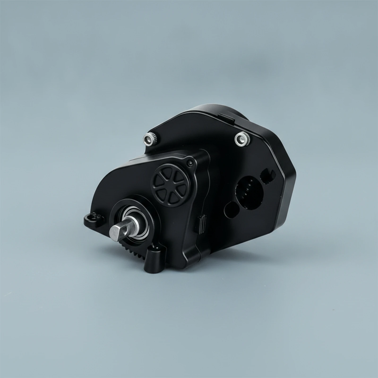 SCX24 Gearbox Assembly Compact Nylon Gearbox with Metal Shaft 1/24 Scale RC Gearbox Wear-Resistant for Builders
