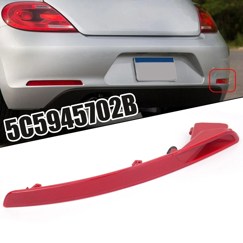 

Задний бампер автомобиля, отражатель, лампа, отражатель, накладка, светоотражающие полосы, аксессуары 5C5945702B 5C5945701B для Volkswagen Beetle 2012-16