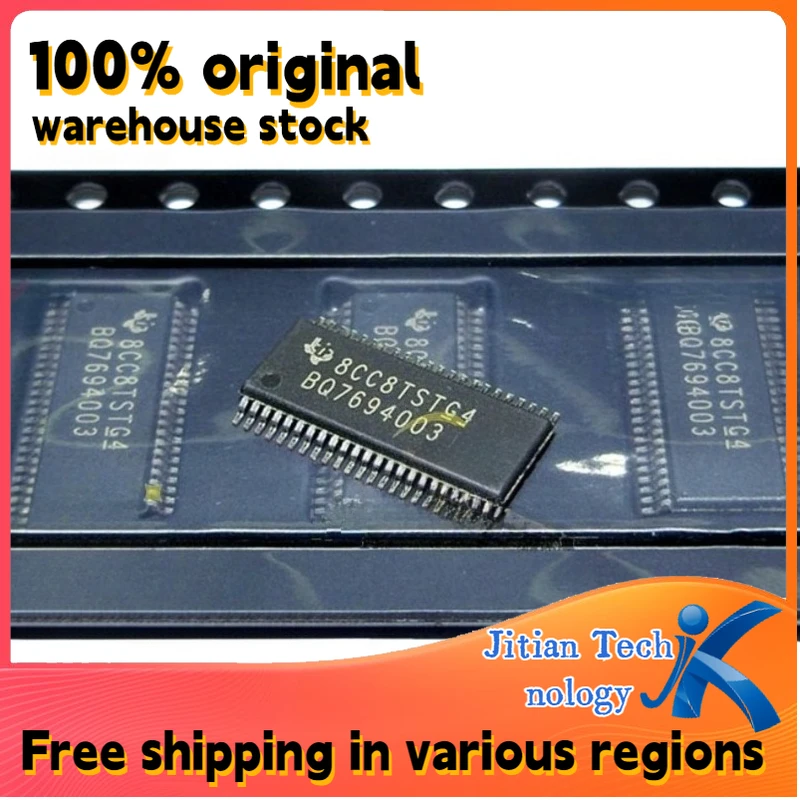10PCS 100% New BQ7694003DBTR logo BQ7694003 TSSOP-44 Battery management chip Channel direct sales