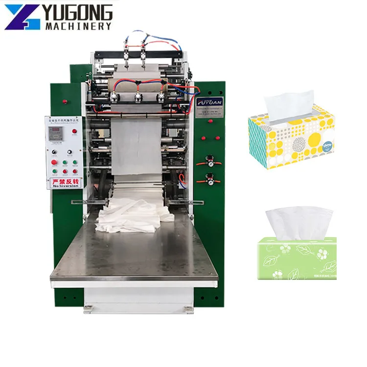 YG Good Invest Facial Tissue Full Production Line Making Machines with  Folding