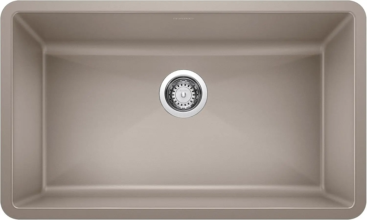 

, Truffle 441297 Precis Siranit Super Single Undermount Kitchen Sink, 32"" X 19""