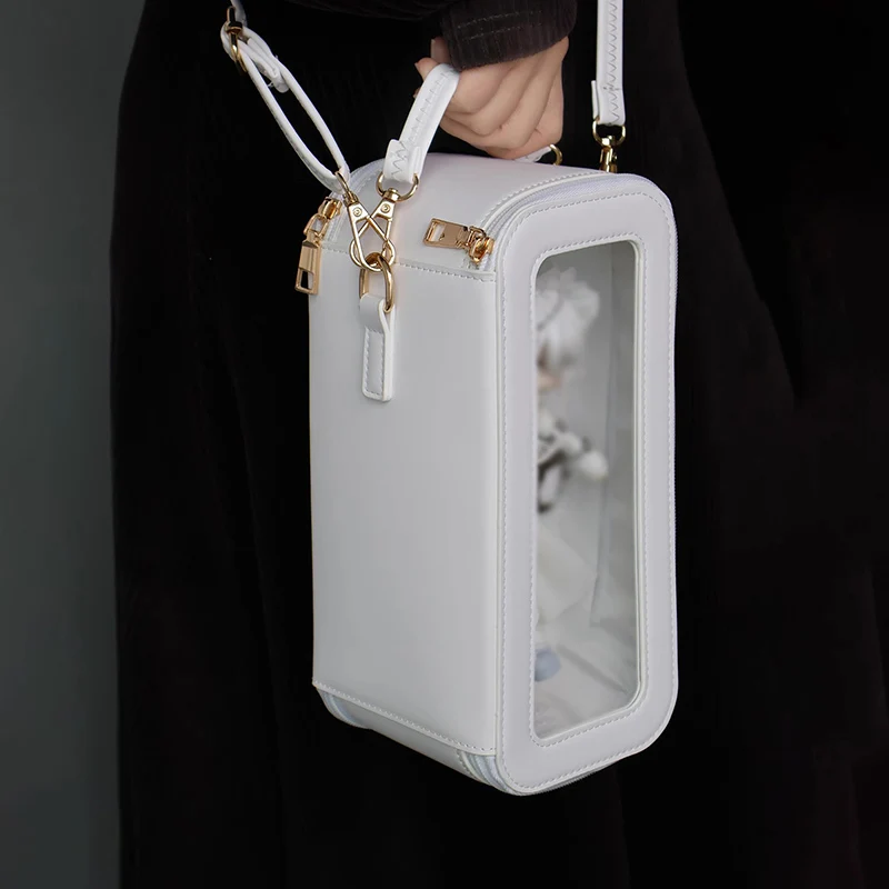 Original BJD Puppen Schutz Tasche Große Kapazität Platz Multifunktions Tasche Persönlichkeit Taschen für 30 cm Mini Figuren Figuren