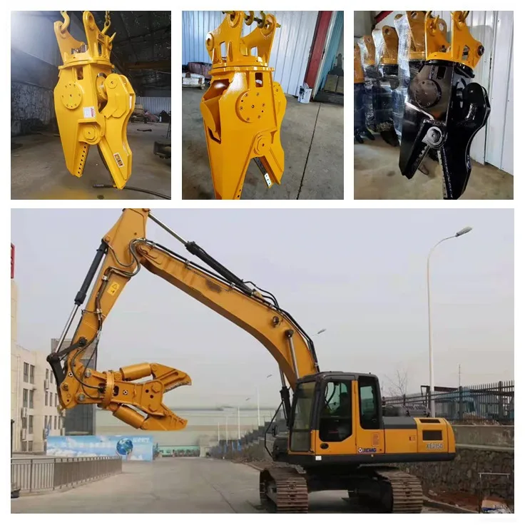 YUGONG  Mounted Hydraulic Scrap Metal Shear