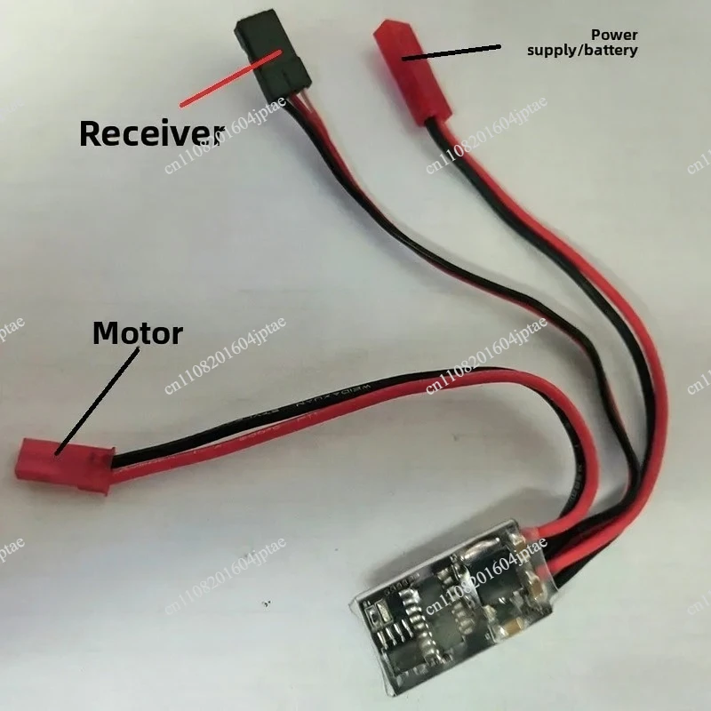 10A Micro ESC for 1-3S Brushless Motor Bidirectional Control in Mini RC Car Drone Aircraft Models Voltage 3.2V-11.1v 1-3S