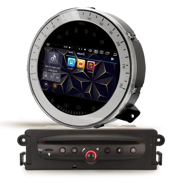 Best 7 Inch Android Car Gps Radio For Mini Cooper With 4G Wifi DSP Carplay ES8518M For Car Use