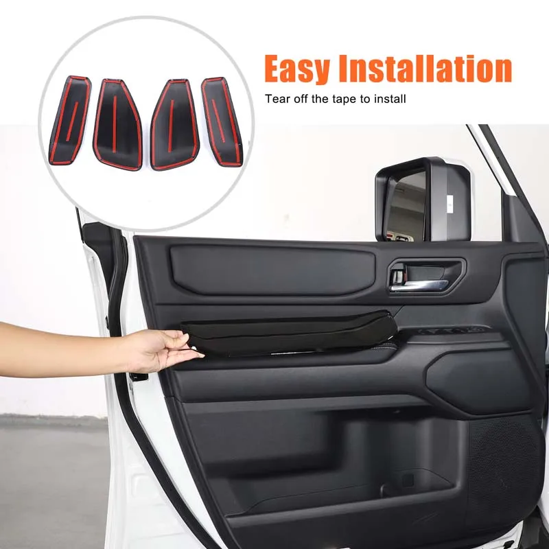 

For 24+ models Toyota Land Cruiser 250 Prado LC250 inner door panel trim ABS car interior modification accessories