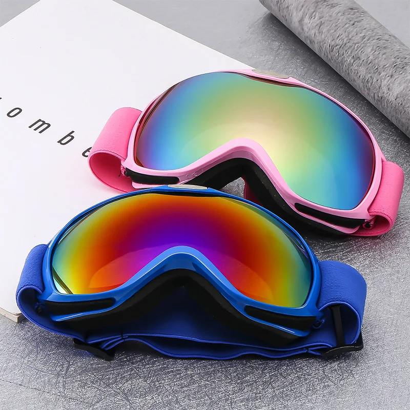 Children Ski Glasses Winter Windproof Snow Goggles Anti-fog UV Protection Outdoor Sports Climbing Snowboard Kids Skiing Eyewear