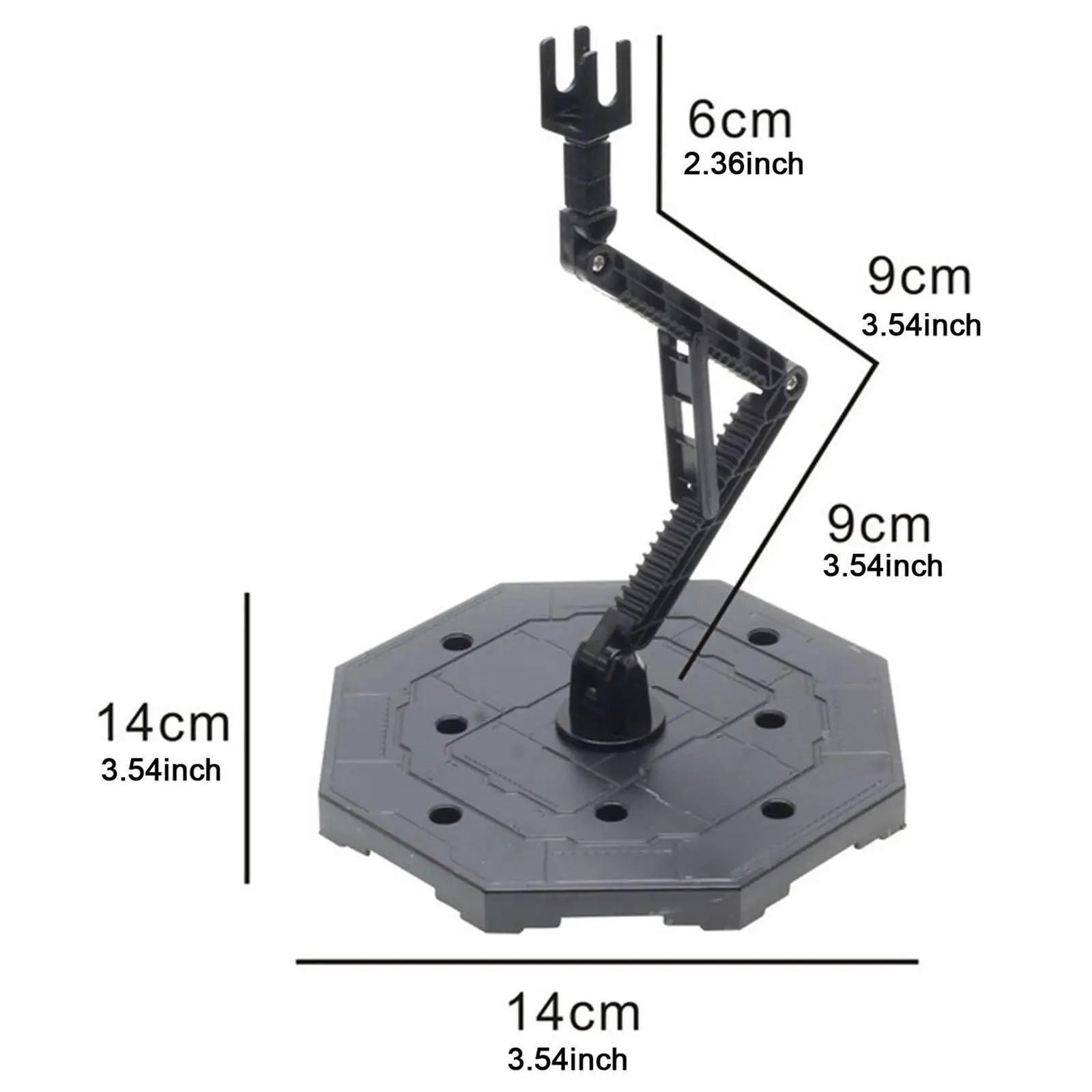 Support de figurine d'action, Support de modèle Simple à assembler pour poupée 1/100