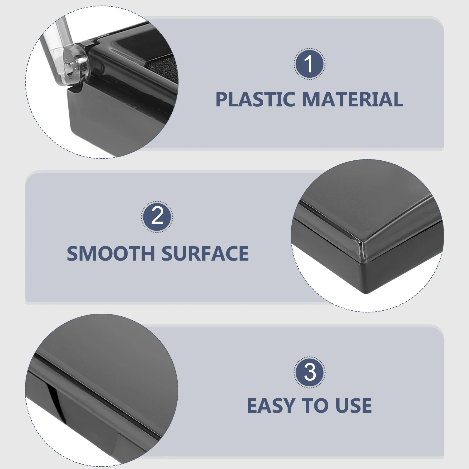 Stamp Box Calligraphy Inkpad Water Color Painting Pads for Classroom Plastic Finance