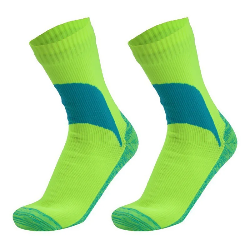 2PCS Breathable Waterproof Socks Warm Thermal Outdoor Socks for Hiking Camping Wading Skiing Snow Cycling Riding view 2