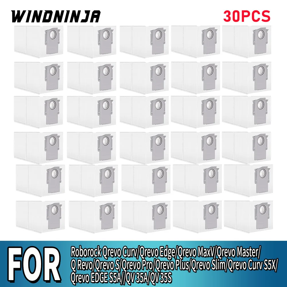 Dust Bag Part For Roborock Qrevo Curv Qrevo Edge Qrevo MaxV Qrevo Master Q Revo Qrevo S Qrevo Pro Plus Slim Vacuum Bag Accessory