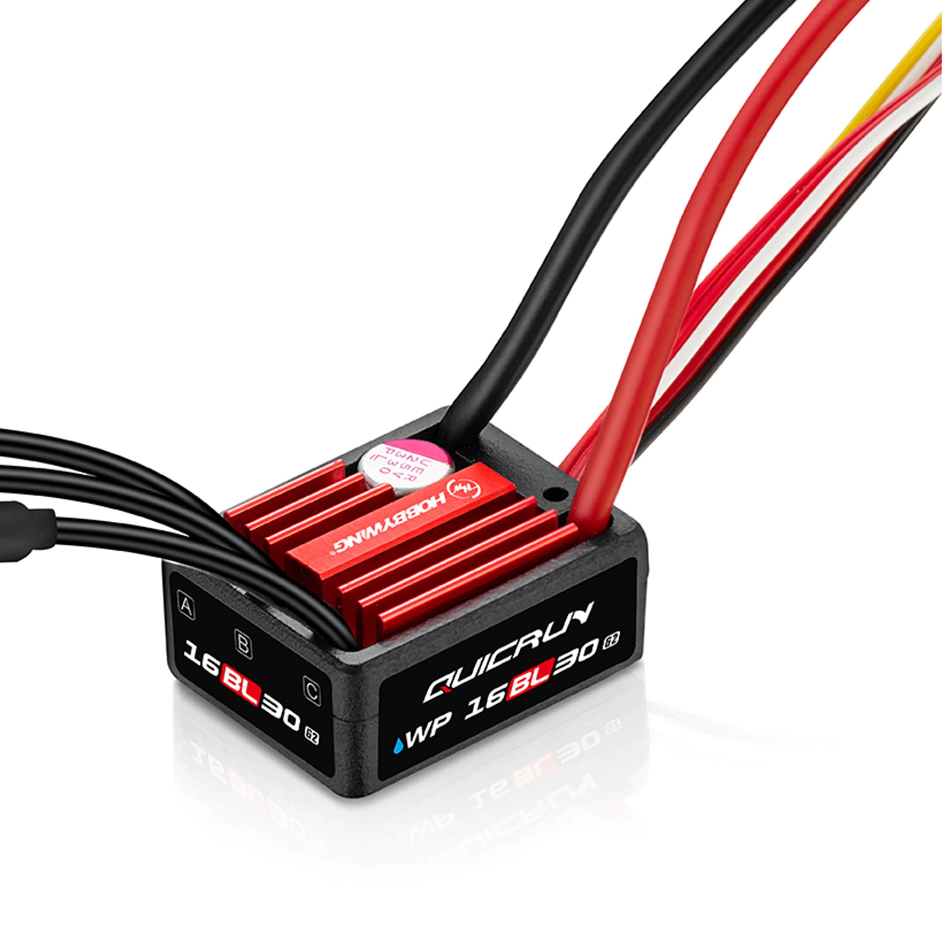 Hobbywing QuicRun WP-16BL30 30A G2 Waterproof Brushless ESC T/XT Plug Speed Controller for 1/16 1/18 RC Car Buggy Model Parts