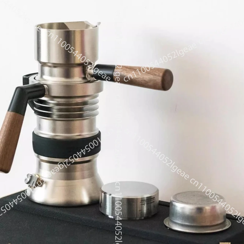 

Upgraded Plus version of the Italian 58mm domestic espresso coffee maker steam moka pot extractor
