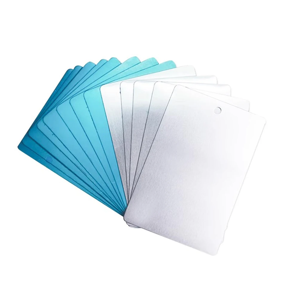 0.5mm Aluminum Test Panels Powder Coating Sample Testing Aluminum Paint Testing Panels SD-6