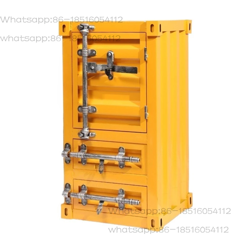 

Железные ящики для хранения, винтажный креативный ящик для хранения, шкаф для хранения, органайзер, коробка для аксессуаров для гостиной, металлический контейнер