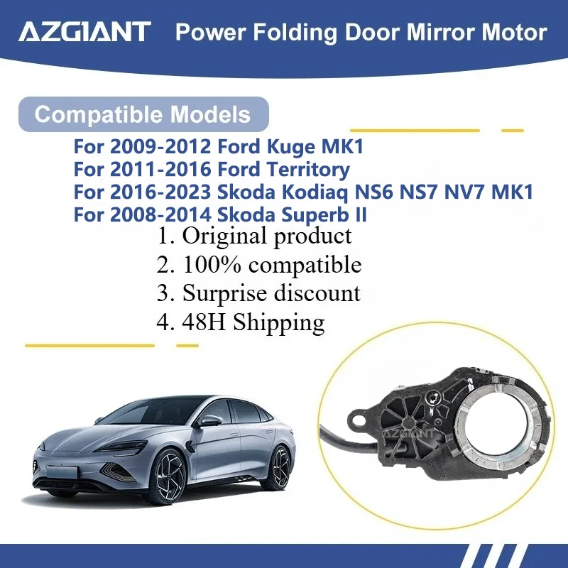 

AZGIANT For Ford Ford Kuge MK1/Territory Skoda Kodiaq NS6 NS7 NV7 MK1/Superb II Car Wing Mirror Authentic Folding Motor Power