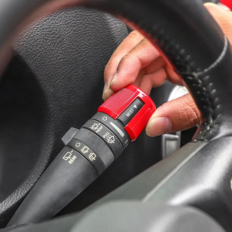 For Jeep Compass 2007-2016: Turn Signal & Wiper Stalk Cover - 3M Adhesive, No Tools & OEM Fit​