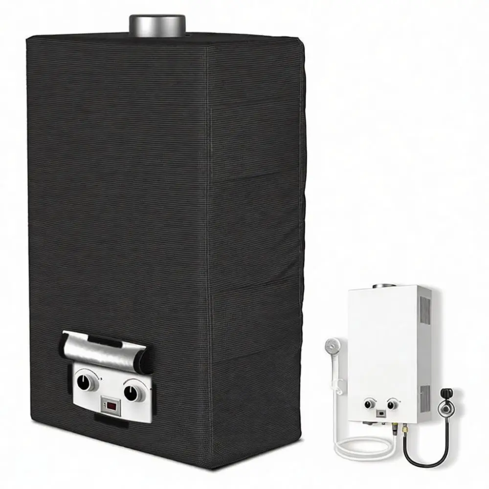 Universal Tankless Water Heater Cover Waterproof Oxford Fabric Dust Cover Sun Protection Shield For Exterior Appliance