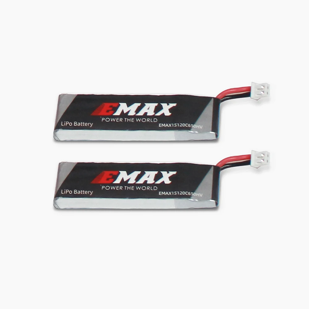 EMAX Official 1S 650mAh LiPo Battery 3.8v HV Charger PH2.0 Connector For Tinyhawk III Plus FPV Racing Drone Quadcopter