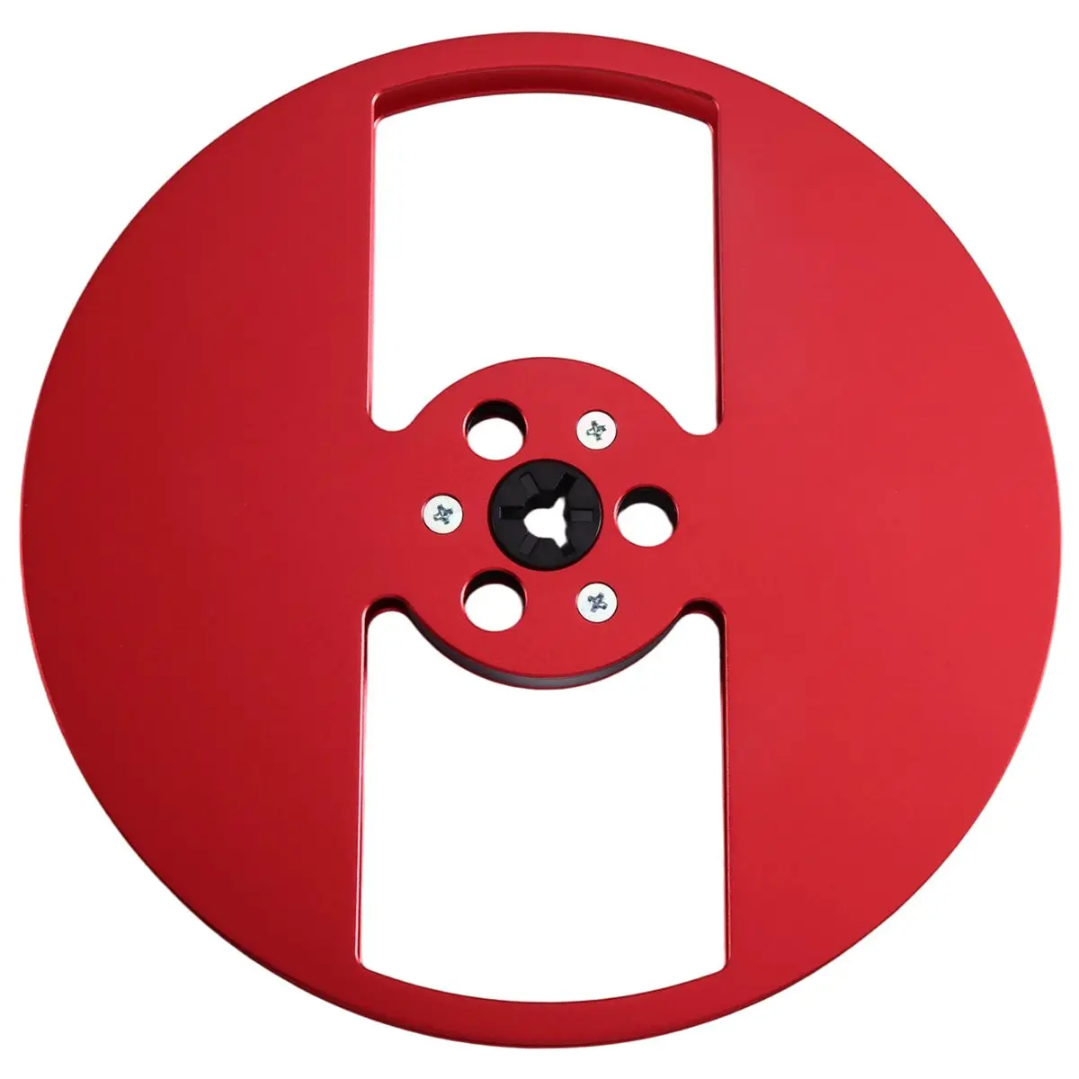 【DT56】2 Hole Opening 1/4 7 Inch Empty Reel High Hardness Open Reel Aluminum Alloy Reel for Recording Studio