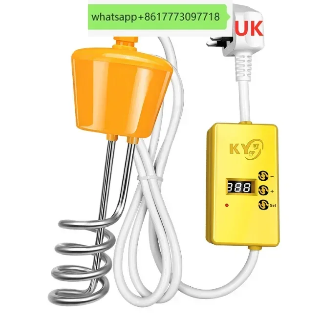 Suspensi 3000W, Pemanasan Cepat, Matikan Otomatis, Bak Mandi, Bak Mandi, Ketel Air Daya Tinggi