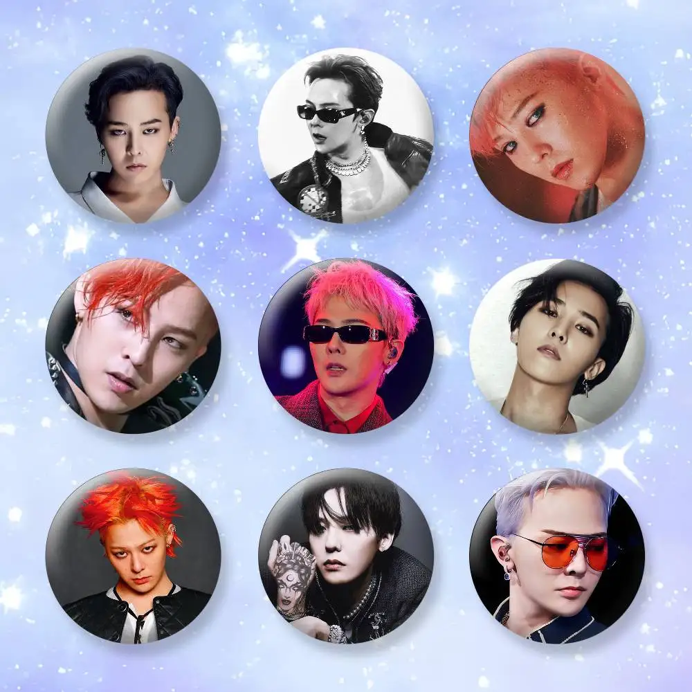 Singer G cool D-DRAGONES Badges Creative Tinplate Button PinsBrooch Badge Clothes Backpack