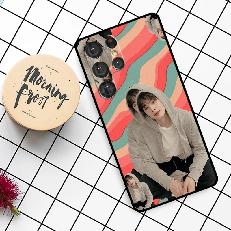 Cha EunWoo Eun Woo Case For Samsung Galaxy S23 S21 Ultra S22 S20 FE S8 S9 S10 Note 10 Plus Note 20 Ultra Cover