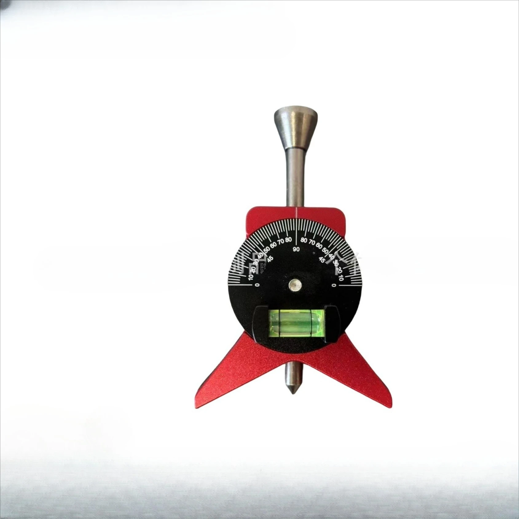 Y‑Shaped Graduated Protractor Pipe Center Gauge Punching Positioning Detector Tool