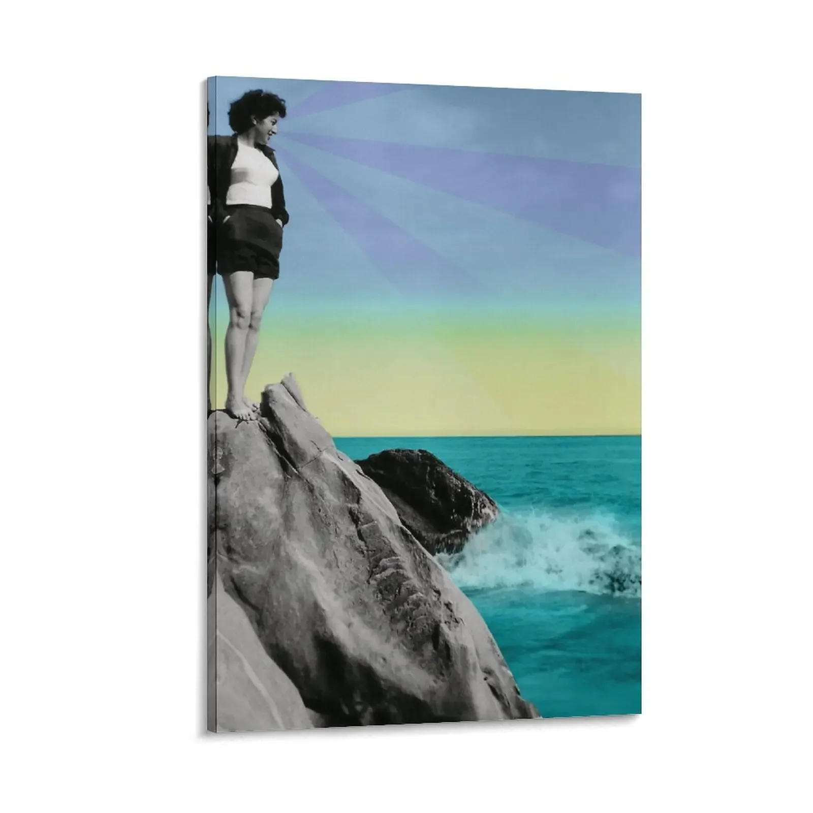 

Esther Waiting for Her Ship to Come In Canvas Painting poster anime pictures for wall