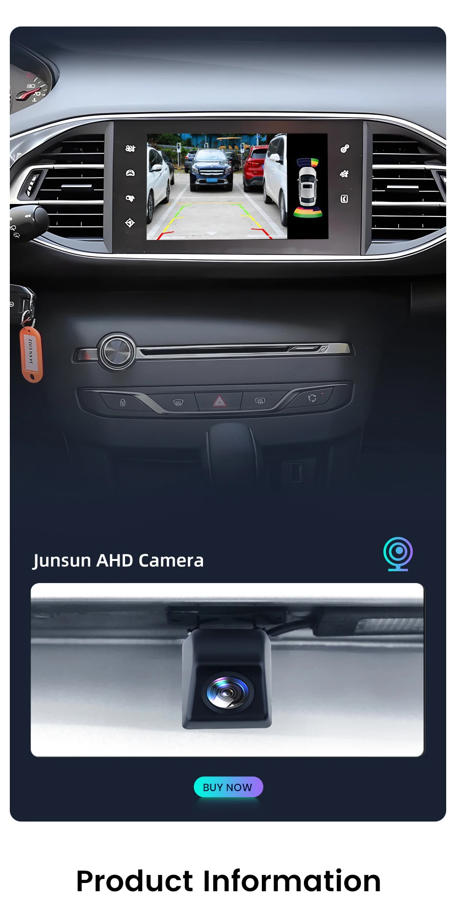 Junsun Wireless CarPlay Android Auto Modul Decoder Für Peugeot Citroen SMEG MRN Picasso C4 C5 DS4 DS3 308 508 208 3008 Airpaly – Detail 9