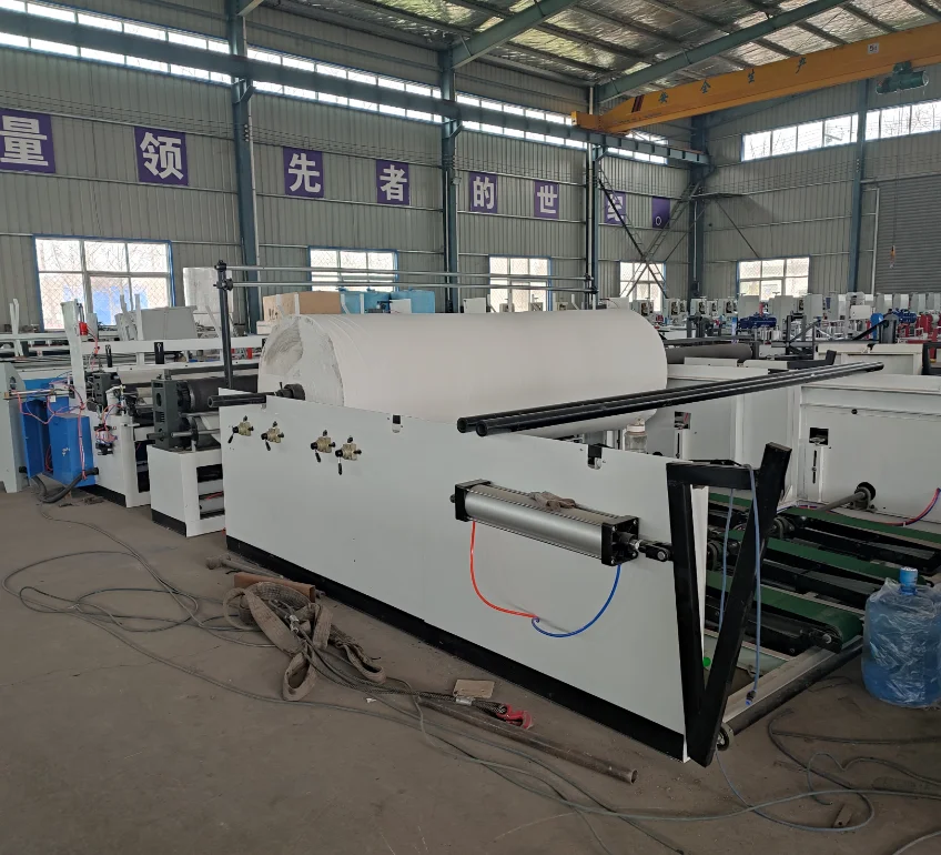 Strong Power Factory Price Toilet Paper Making Machine Full Production Line Tissue Paper Manufacturing Machinery