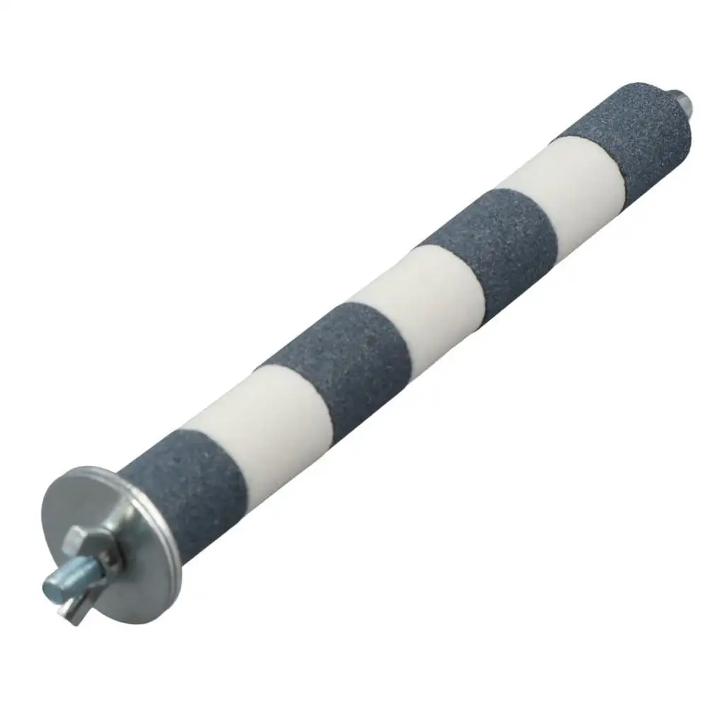 

Wood Bird Claw Beak Grinding Bar Wear-resistant Colorful Parrot Station Pole Durable Bird Claw Cage For Budgerigars