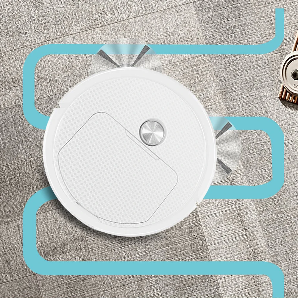 

Automatic Sweeping Machine 1200mAh Mini Cleaning Machine Low Noise Labor Saving Rechargeable Home Cleaning Appliances