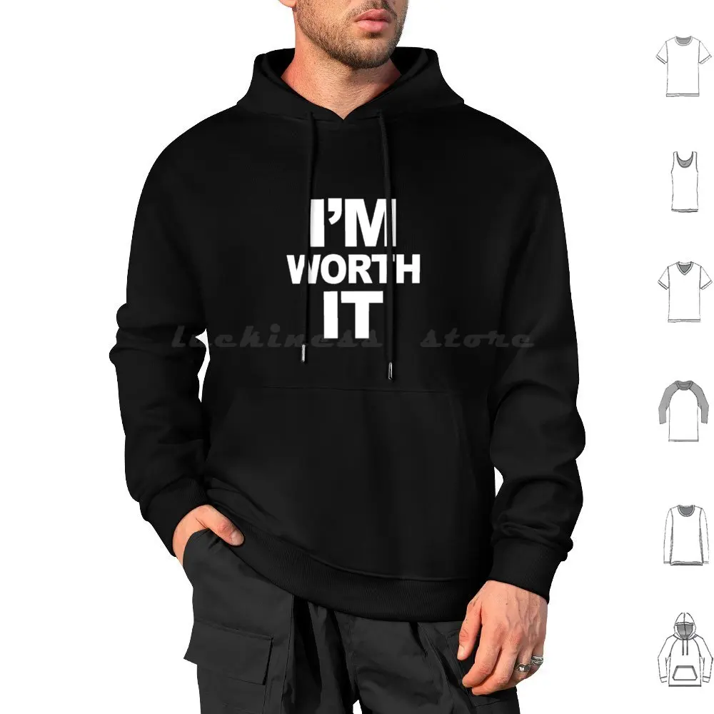 I Am Worth It Hoodi… - image