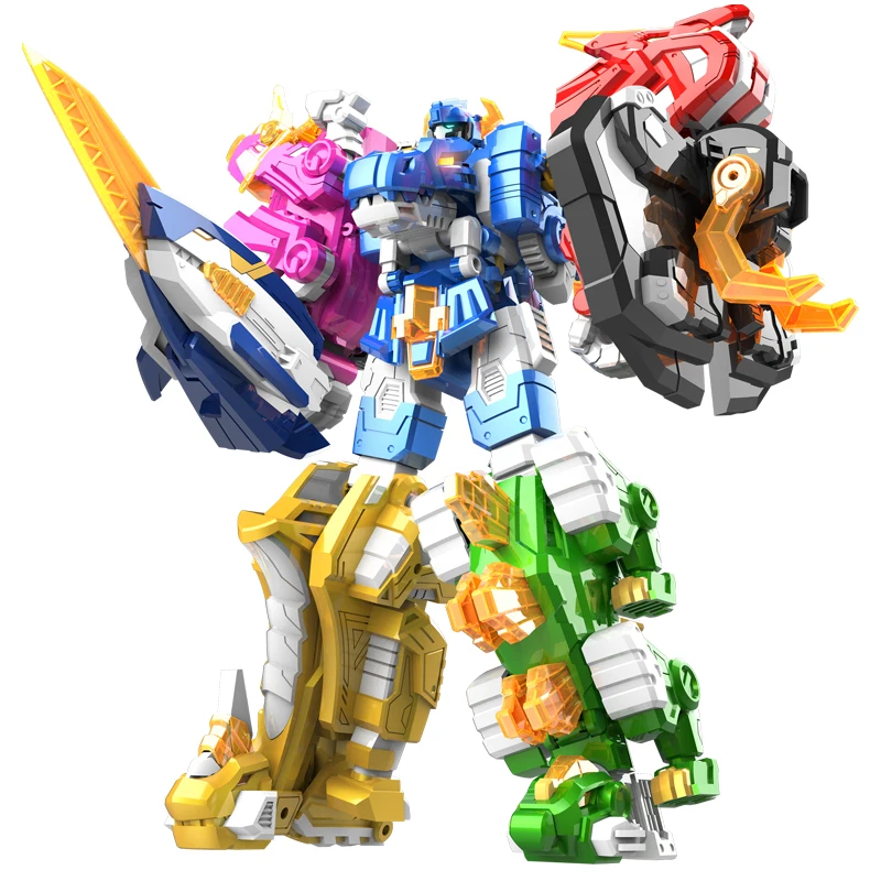 ミニフォース-変形ロボットロボット,恐竜モデル,超t-rex,変形