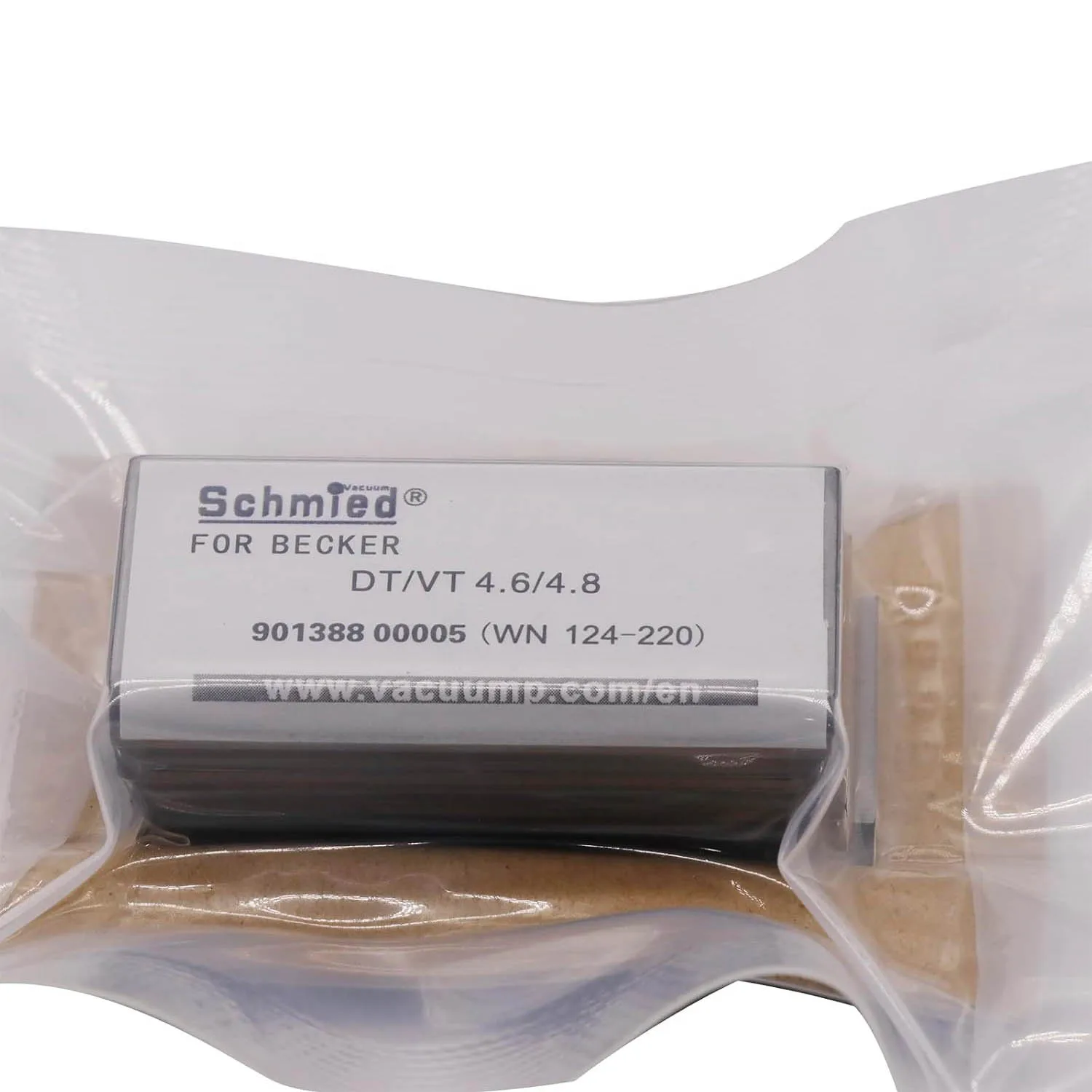 5 Pack Vane WN124-220 90138800005 for Becker Vacuum Pump DT 4.6, VT 4.6, DT 4.8, VT 4.8, 41-18.5-3mm